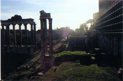 Temple of Saturn/Capitoline Hill