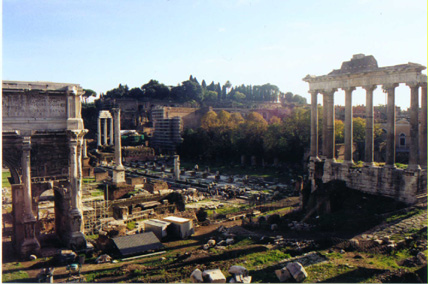 Temple of Saturn/Palatine Hill