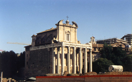 Temple of Divus Antoninus and Diva Faustina